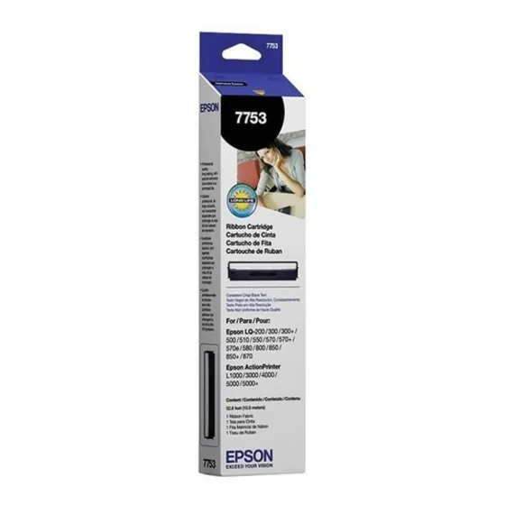 Cinta Epson 7753 Original Para Lq 500 / 570 / 870 / Nueva
