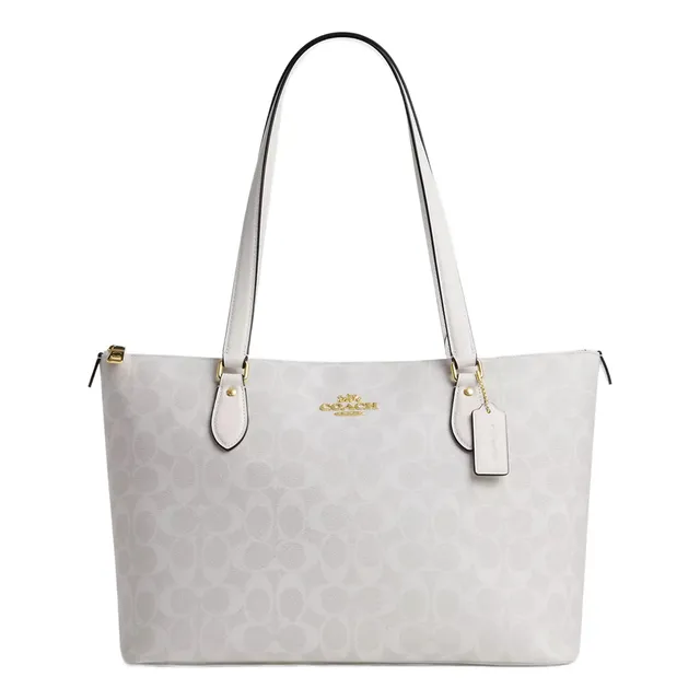 Bolsa Tote Coach Town Color Blanco Glacier White