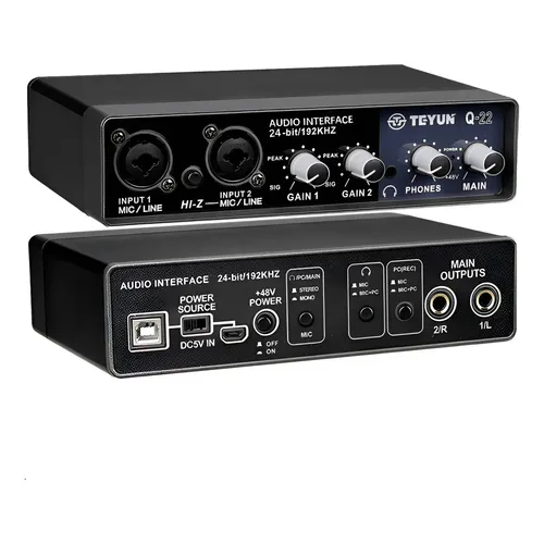 Audio Interface Presonus Quantum Es 2 2x2 Usb-c 24-bit/192kh