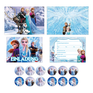Frozen Tarjeta De Invitación A La Fiesta De Cumpleaños 12pcs Frozen Tarjeta De Invitación A La Fiesta De Cumpleaños 12pcs