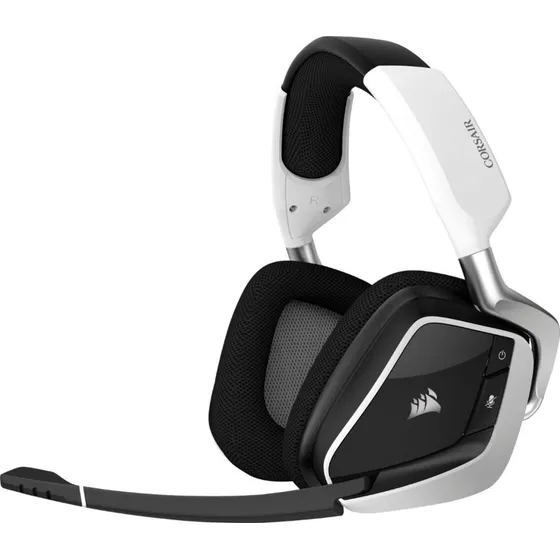 Audifonos  Corsair Void Rgb Inalambrico - Blancos