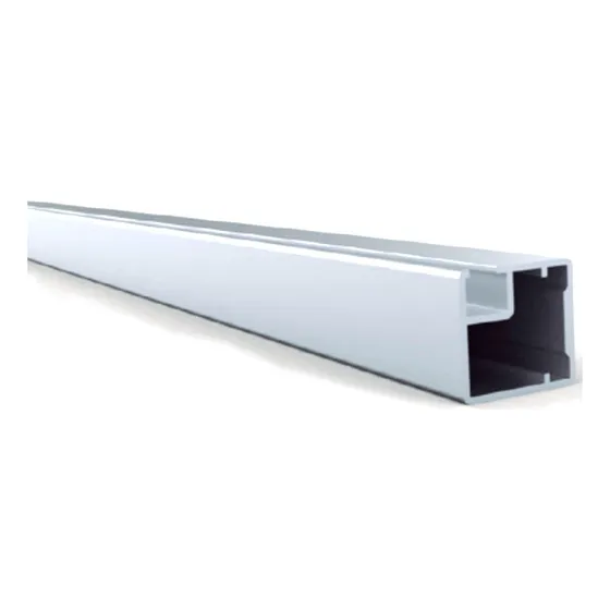 Perfil Aluminio Quadro Puertas Vidrio 3mts 20x20 Grupo Euro