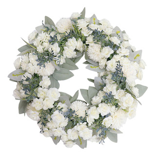 Decoración De Corona De Flores Artificiales De 40 Cm Para Decoración De Corona De Flores Artificiales De 40 Cm Para