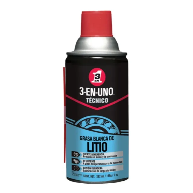 Grasa Blanca De Litio 282 Ml 3 En 1 Técnico 3e1-31gbl
