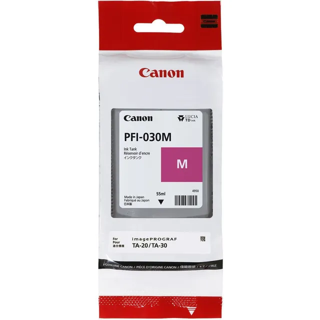 Tinta Canon Pfi-030 Color Magenta