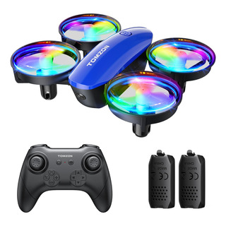 Dron Pequeño A Control Remoto Color Azul Para Principiantes Dron Pequeño A Control Remoto Color Azul Para Principiantes