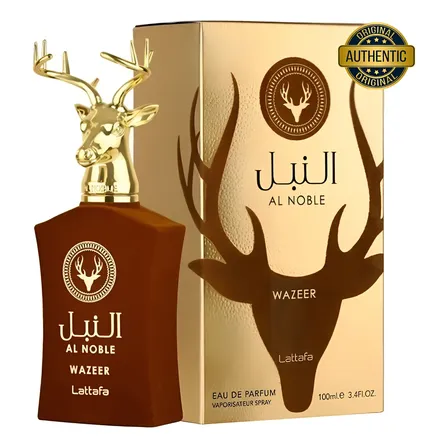 Perfume Al Noble Wazeer De Lattafa Niche Dubai 100ml Full