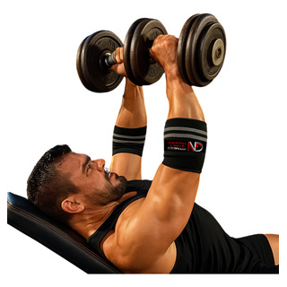 Par Coderas Venda Elastica Codo Gym Crossfit Pesas Lesiones Par Coderas Venda Elastica Codo Gym Crossfit Pesas Lesiones