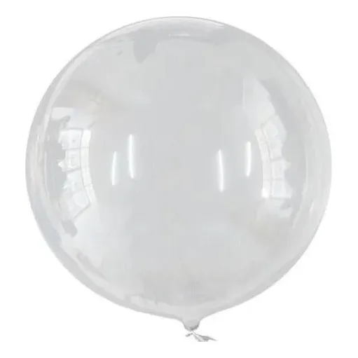 Globos Burbuja Pvc Vinil #18 45 Cm Transparente 10 Piezas