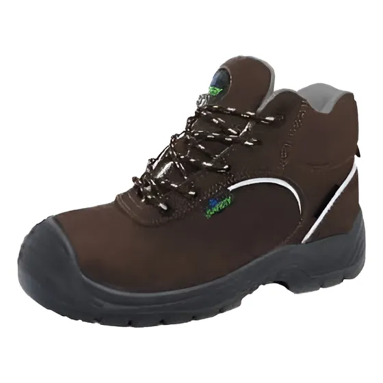 Bota De Seguridad Alta Supervisor Marron World Safety 