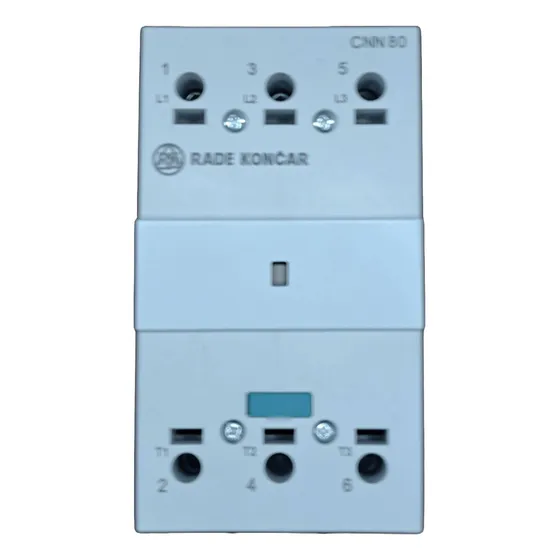 Contactor Cnn 80 Rade Koncar 80a 220v/60hz