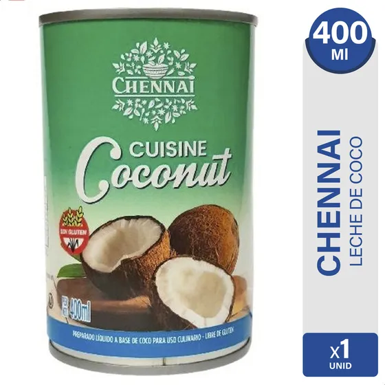 Bebida Vegetal De Coco Chennai Coconut Cusine Sin Tacc
