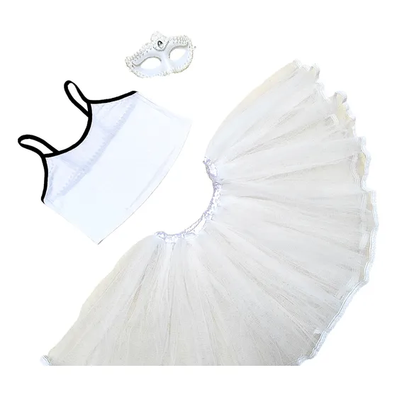 Disfraz Cisne Tutu Top Antifaz Adulto Let S Play Halloween