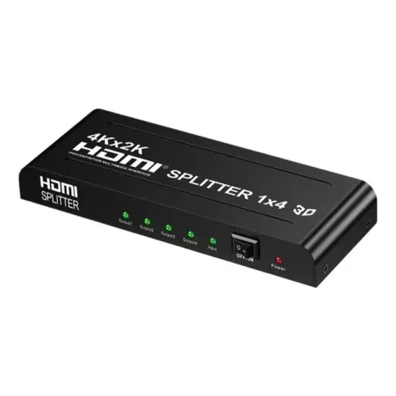Hub Splitter De 4 Hdtv A 1 Hdtv 4k Full Hd 3d 1080p