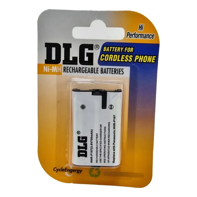 Pila Batería Teléfono Inalámbrico Panasonic Hhr-p107 3,6v