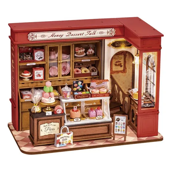 Robotime Puzzle 3d Tienda De Postres Dg168 Rolife