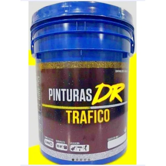 Pintura De Alto Trafico (gris , Rojo , Azul , Negro Verde) 
