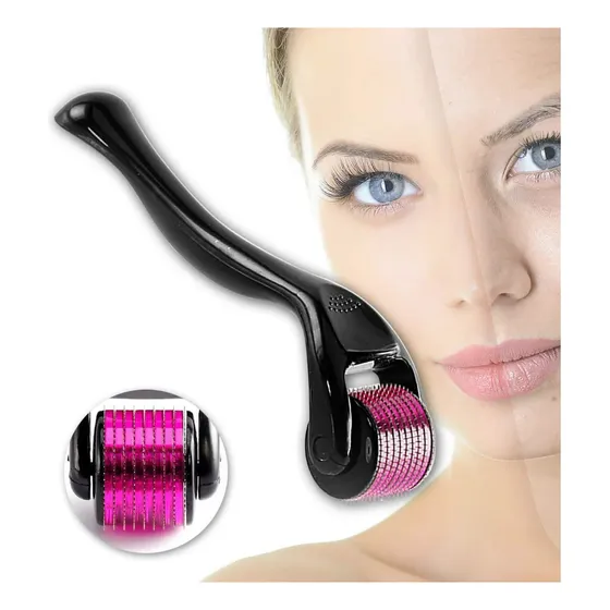 Derma Roller Facial De Titanio 1.50 Mm Disminuye Cicatrices 