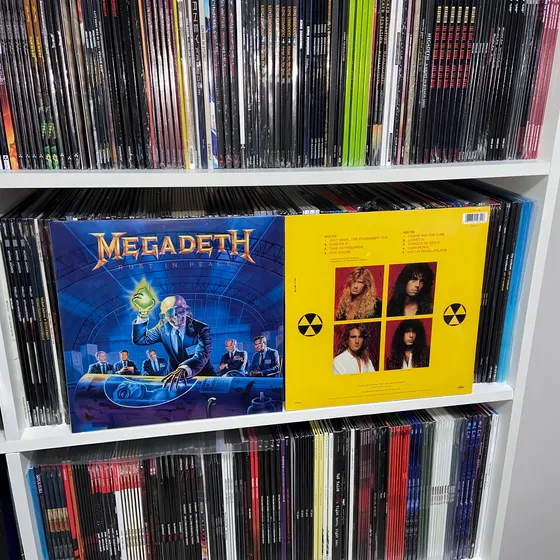 Lp Vinil Megadeth Rust In Peace: Edição Limitada (metallica)