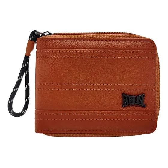 Billetera Everlast Hombre Cuero Pu Con Cierre