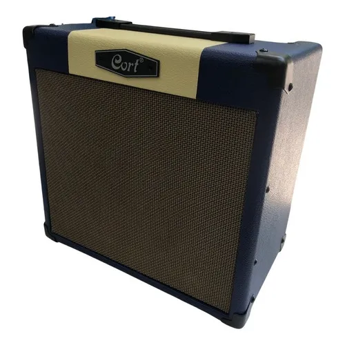 Amplificador Cort CM Series CM15R Transistor para electrica de 15W color azul 220V
