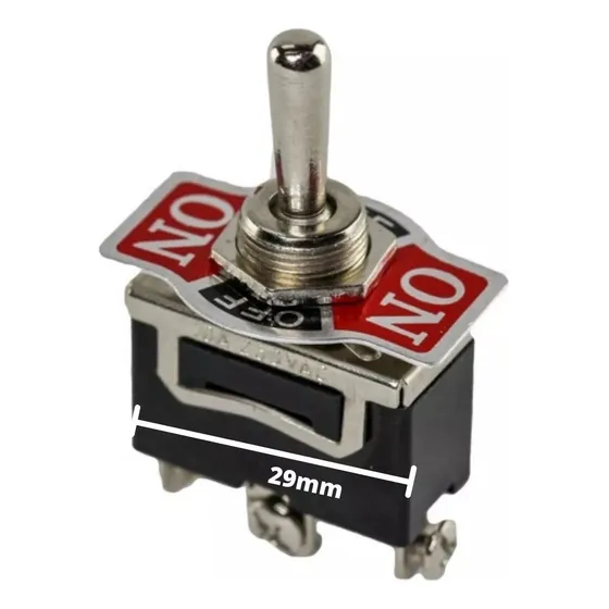 Llave Interruptor Inversora Palanca Punto Medio 6a 250v