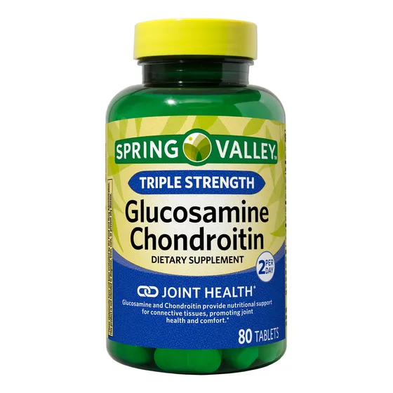 Glucosamina Y Condroitina De Triple Concentración Spring Val