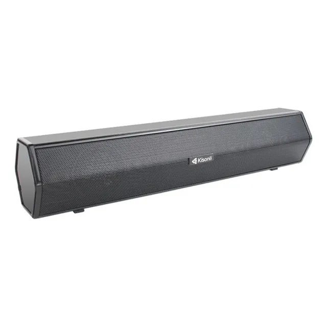 Caixa De Som Kisonli Crystalecho I620, 6w, Usb, Preto Caixa De Som Kisonli Crystalecho I620, 6w, Usb, Preto