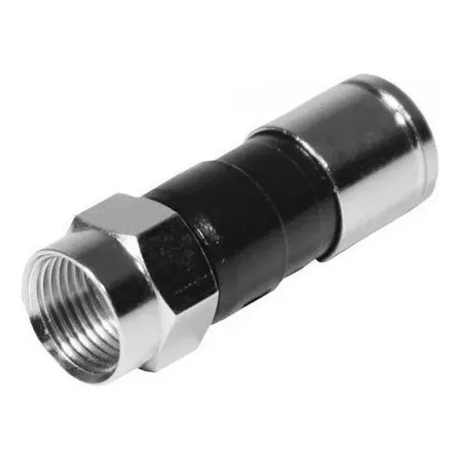 En Lanus Ficha Conector Rg6 Compresion Crimpear X Unidad