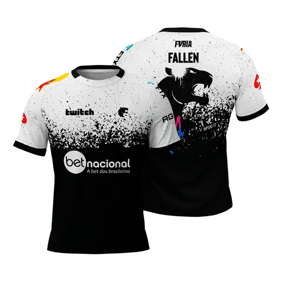 Camiseta Fúria Cs Go Fallen Gaming Player Full Ref564