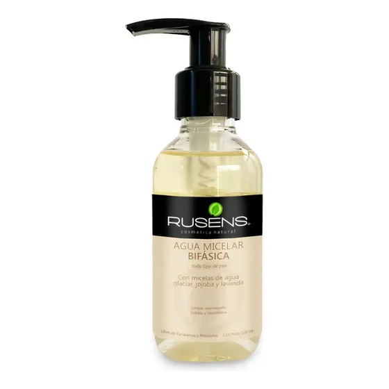 Agua Micelar Bifásica Desmaquillante Rusens 120ml