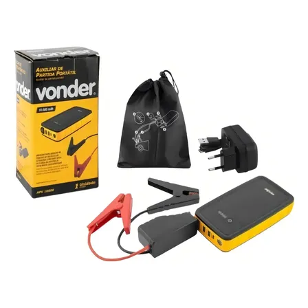Auxiliar De Partida Portátil Apv 10600 12v Vonder
