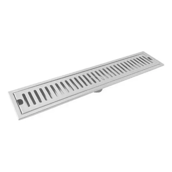 Rejilla Centro Piso Desagüe Drenaje Rectangular 50 X 1 0 Cm