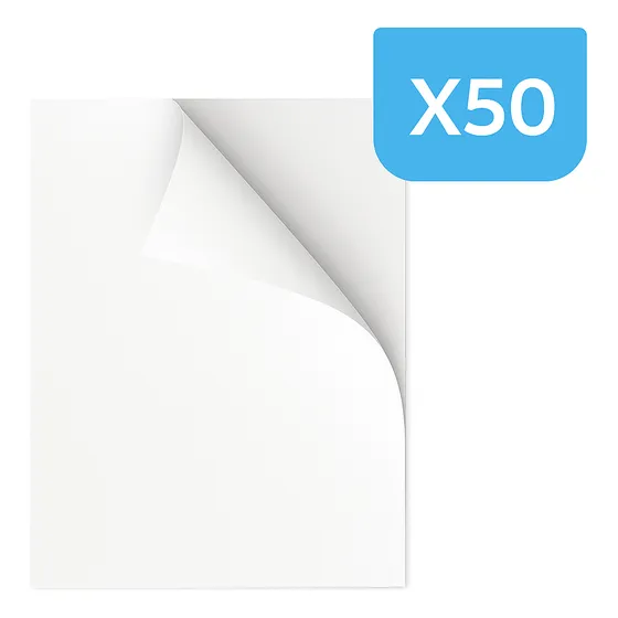 Papel Autoadhesivo Tamaño Extra Oficio Resistente Al Frio
