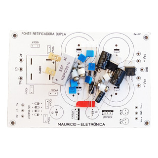 Kit Para Montar Fonte Simetrica Dupla 4 Capacitores Kit Para Montar Fonte Simetrica Dupla 4 Capacitores
