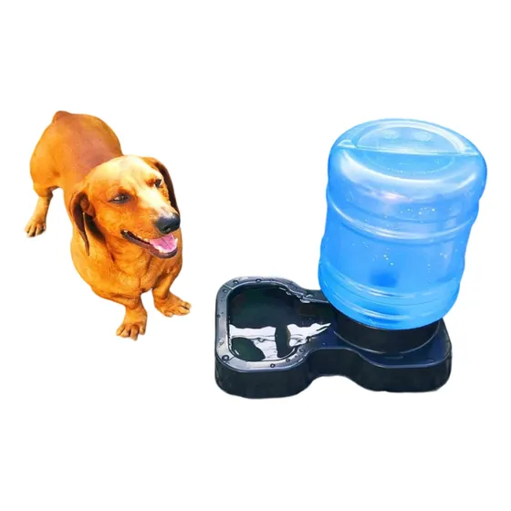 Bebedouro Automático Cães E Gatos 10 Litros Porte Grande Cor Preto