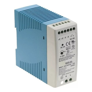 Fonte Compatível Mdr-60-24 60w 18-28v 100-240v Fonte Compatível Mdr-60-24 60w 18-28v 100-240v