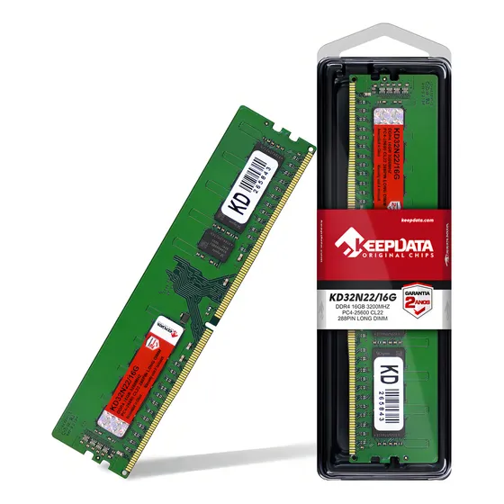 Memória RAM Desk Ddr4 16gb 3200mhz Kd32n22 16g Keepdata