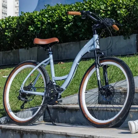 Bicicleta Blitz Comodo Aro 26 Alumínio Shimano 21v Azul 16