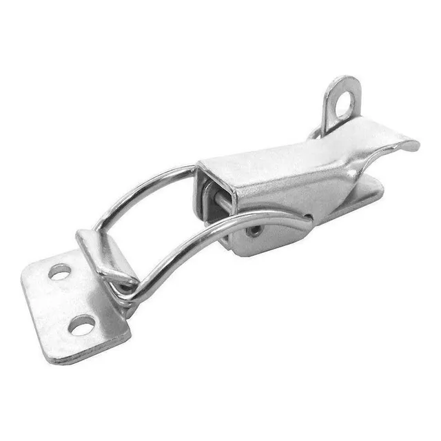 Fecho Engate Rápido 10cm P/ Cadeado Baú Tampa Fb3/e2 Inox