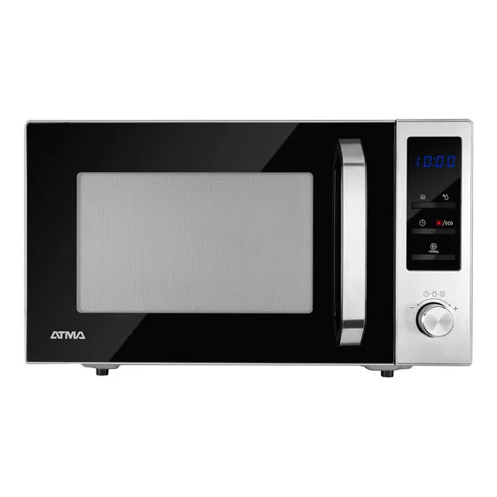 Microondas Grill Atma Acero Inoxidable 28L