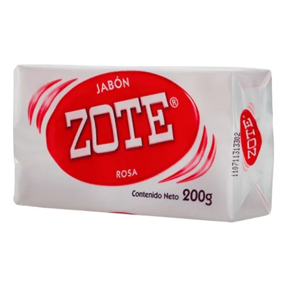 Jabón de Lavandería en Barra Zote Rosa 200g