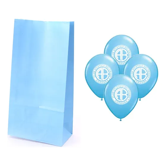 Combo 30 Bolsitas Y 30 Globos De 12 PuLG Todo De Personajes