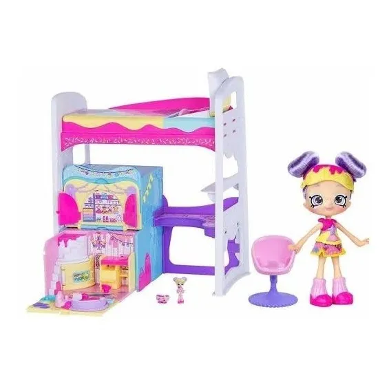 Shopkins Lil Secrets Recamara De Rainbow Kate