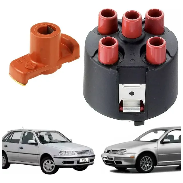 Tapa Distribuidor + Rotor Vw Gol G3 1.6 1.8 / Golf A3