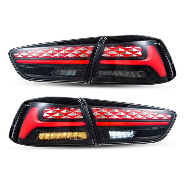 Calaveras Traseras Para Mitsubishi Lancer Y Evo X 2008-2021