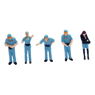 Fs 5 Piezas De Figuras De Personas A Escala Conjunto Azul Fs 5 Piezas De Figuras De Personas A Escala Conjunto Azul