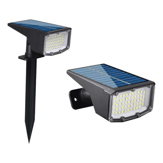 50 Luz Patio Exterior 53 Led Energia Solar Control Enchufe 2