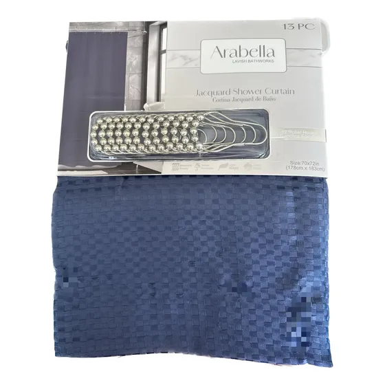 Cortina Para Baño De Lujo 13 Pcs