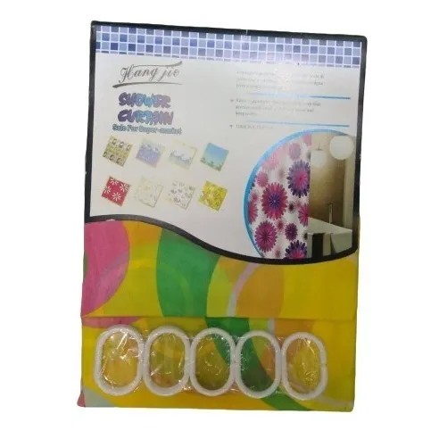 Cortina Para Baño Material Impermeable Y Lavables